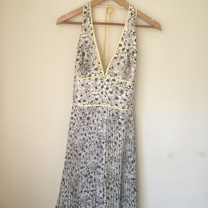 A.B.S. by Allen Schwartz halter-top cocktail dress